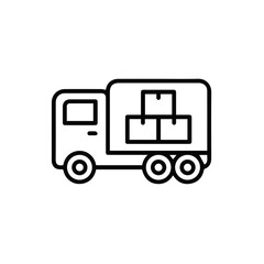 Truck icon symbol vector illustration
