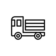 Truck icon symbol vector illustration
