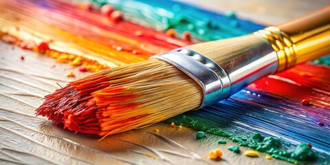 Acrylic Paint Brush Drawing Lesson Architectural Photography