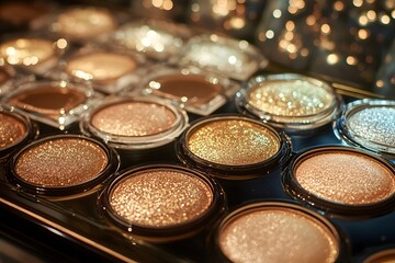 Naklejka premium Cosmetics. Generative AI