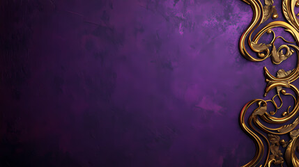 A regal purple background adorned with a finely detailed grain texture. the luxurious and sophisticated ambiance by this combination. Regal. Illustration