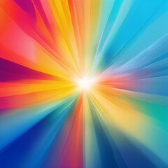 Obraz premium abstract background with rainbow