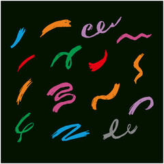 手描きラインセット