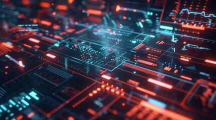 Obraz premium A disaster response team utilizing 6Gdriven AI to quickly assess and coordinate relief efforts saving time and resources in the face of natural disasters.