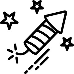 Party and birthday celebration icon
