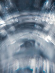 Serene blue tone bokeh background effect The atmosphere is luxurious and precious. Diamonds fall like rain Cuts the background beautifully.