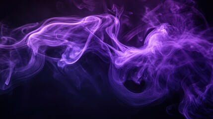 Fototapeta premium Purple Smoke Abstract