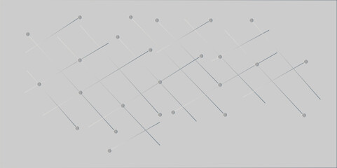 Abstract lines in grey and white tone of many squares and rectangle shapes on white background. Metal grid isolated on the white background. nervures grey abstract perspective Random chaotic.	
