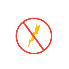 no electrical icon