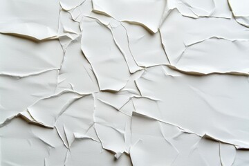 Fototapeta premium The image is a close up of a torn piece of paper with jagged edges