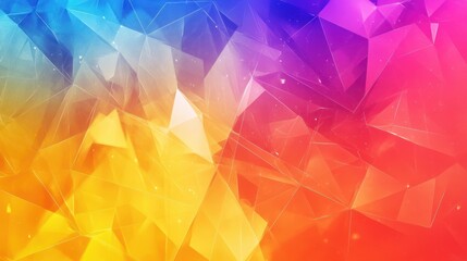 Abstract Colorful Geometric Background