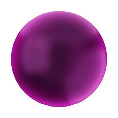 3d geometric glass purple color