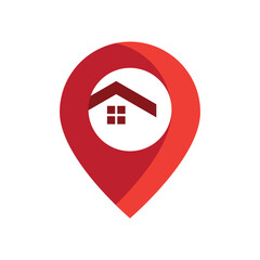 Location point Logo template