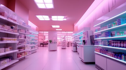 Pink Pharmacy Interior