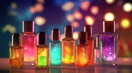 Sparkling Perfume Bottles