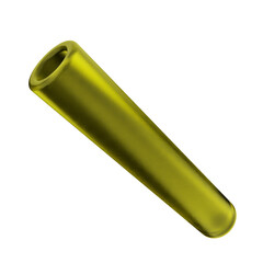 3d geometric glass light yellow color