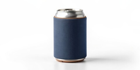 Can koozie mockup on a white background, mockup, template, design, customizable, blank, branding, product, beverage