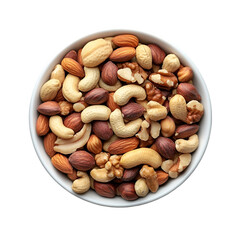 Nuts isolated on white and transparent background. PNG cutout. nuts, mixed nuts, nuts PNG cutout, nuts transparent background, isolated nuts, raw nuts, healthy snack, almond nuts, cashew nuts,
