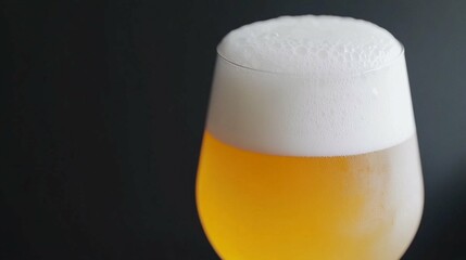 A Frothy Glass of Cold Beer