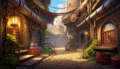 Obraz premium church at night