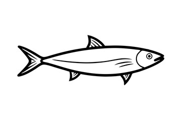 fish on a white background