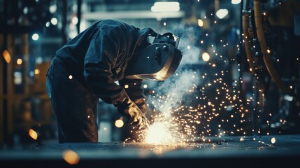 Welder at Work