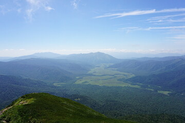 燧ヶ岳から見た尾瀬の景色