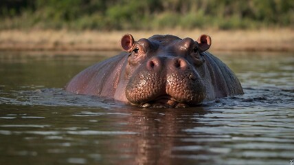Fototapeta premium hippo
