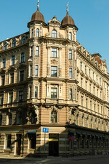 Fototapeta premium Beautiful old building in European city