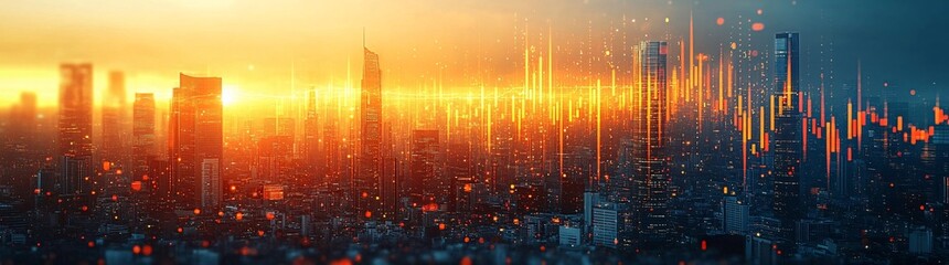 Fototapeta premium Trends in the commercial property market