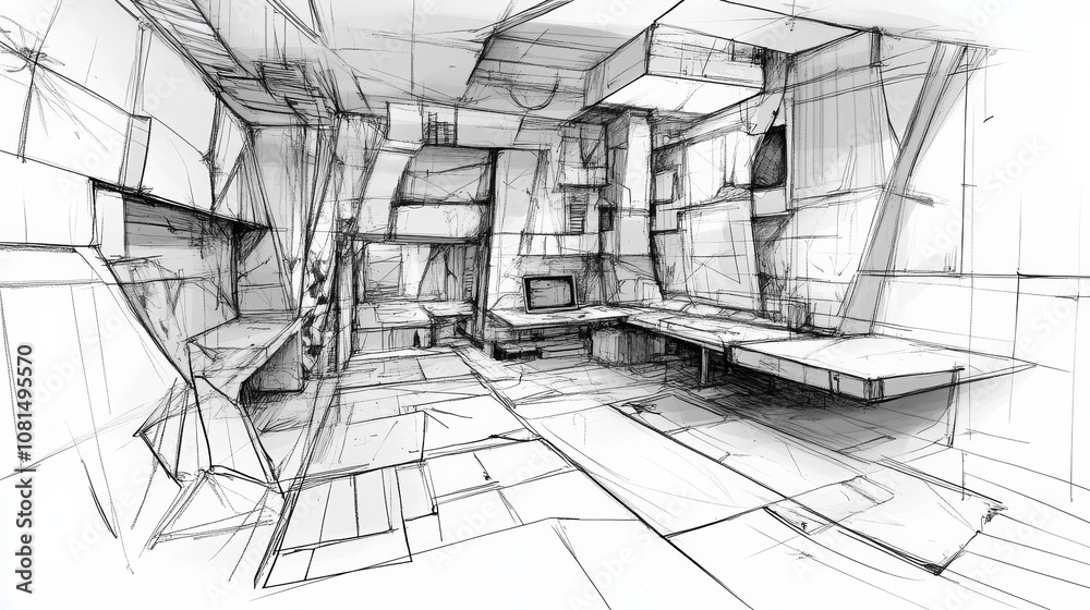 Poster website designer creative planning application development draft sketch drawing template layout fram