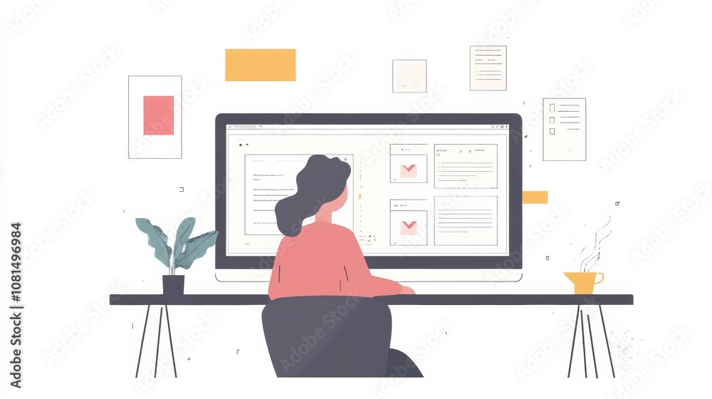 Poster website designer creative planning application development draft sketch drawing template layout fram