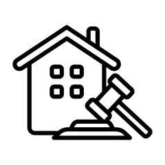 Real Estate Law Icon