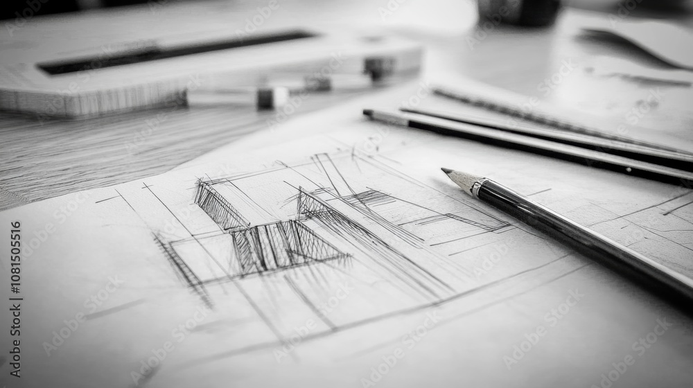 Poster website designer creative planning application development draft sketch drawing template layout fram