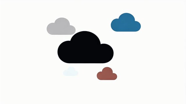 perfect digital content educational s clean white background out in seamless meteorology increase shake symbolic loop dynamic moving computing global curve video network weather action connection