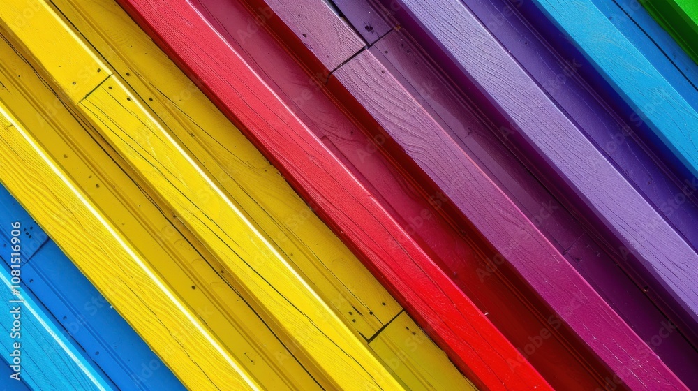 Poster A spectrum of equality, with intersecting lines in primary colors representing intersectionality, photography style