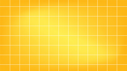 Yellow Gradient Background with White Grid