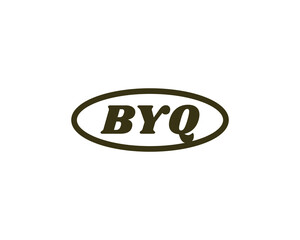 BYQ logo design vector template. BYQ
