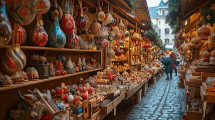 Christmas, outdoor shopping