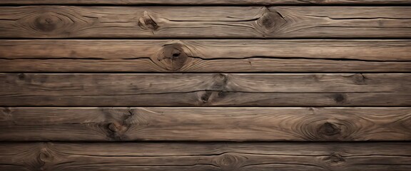 Fototapeta premium Rough Wooden Planks with Visible Grains and Knots for a Realistic Rustic Surface