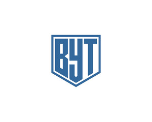 BYT Logo design vector template. BYT