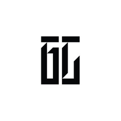 GC monogram logo design letter text name symbol monochrome logotype alphabet character simple logo