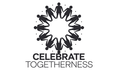 Obraz premium Dynamic Celebration clip arts Capturing Joy, Togetherness, and Festive Spirit for Parties, Cultural Events, and Social Gatherings