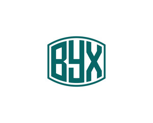 BYX Logo design vector template. BYX