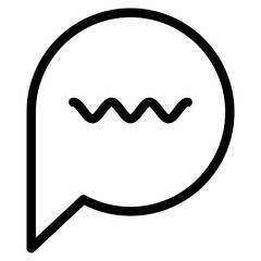 Chat  Icon Element For Design