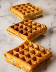 Wafles cuadrados belgas