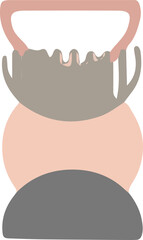 Boho Abstract Shape Decor