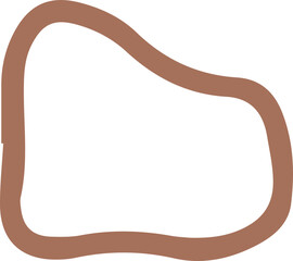 Boho Abstract Shape Decor