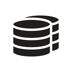Database Server Icon - Fill