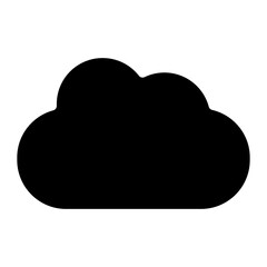 Cloud  Icon Element For Design